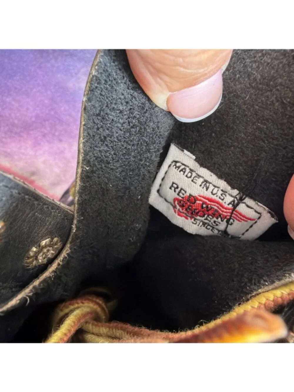 Red Wing Shoes please check